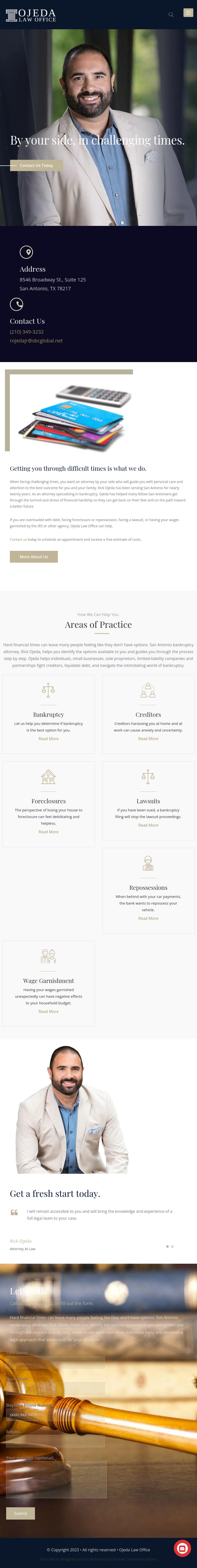 Ojeda Law Office - San Antonio TX Lawyers