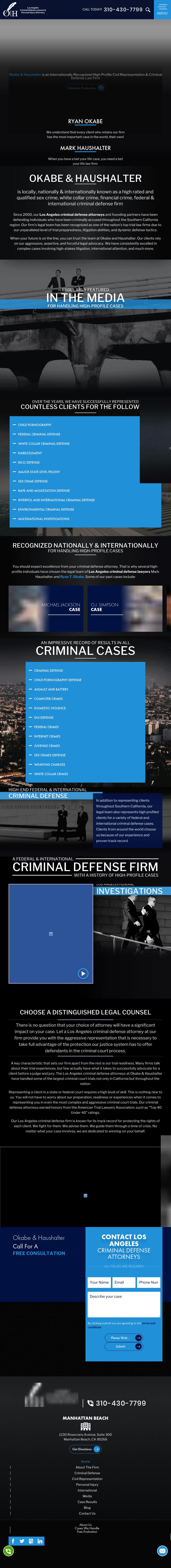 Okabe & Haushalter - Manhattan Beach CA Lawyers