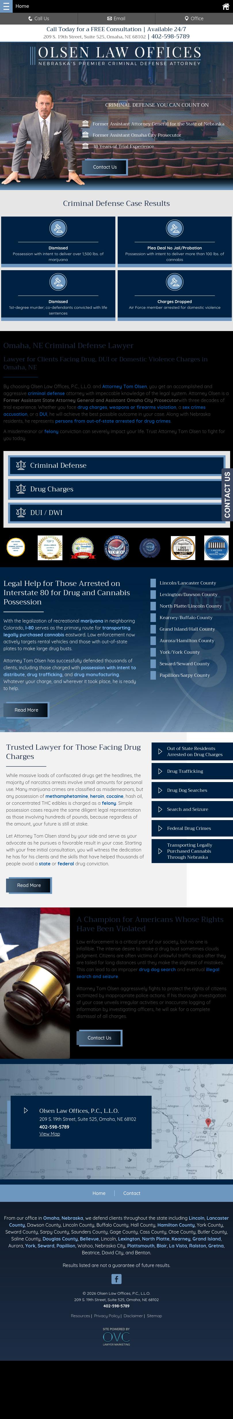 Olsen Law Offices, P.C., L.L.O. - Omaha NE Lawyers