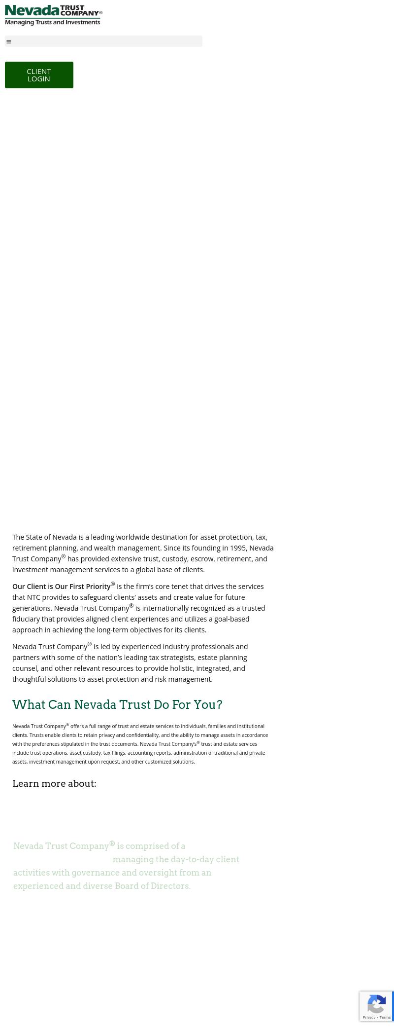 Nevada Trust Company - Las Vegas NV Lawyers
