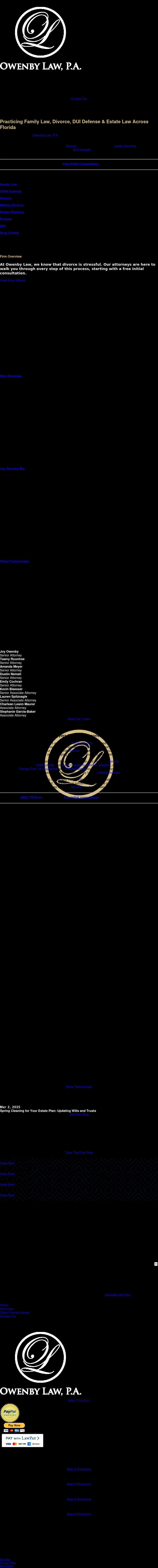 Owenby Law, LLC - Orange Park FL Lawyers