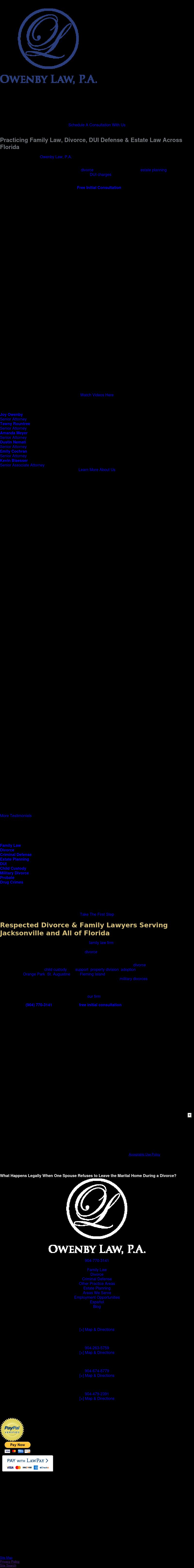 Owenby Law, P.A. - Jacksonville FL Lawyers