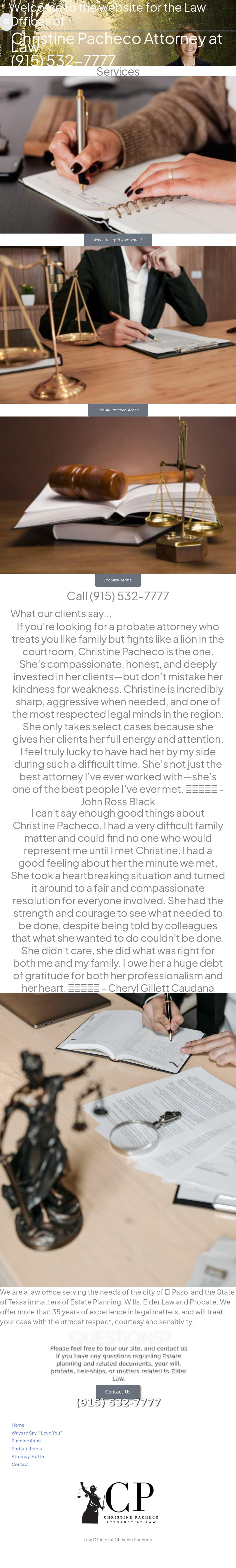 Pacheco, Christine Law Offices - El Paso TX Lawyers