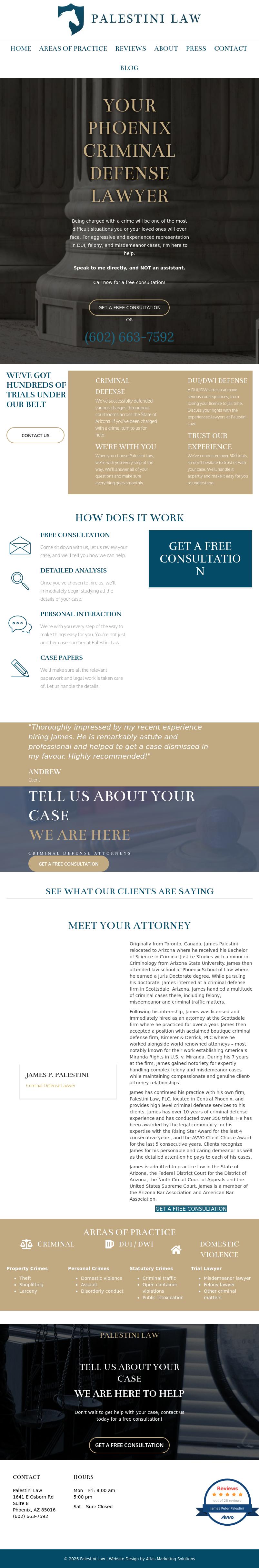 Palestini Law - Phoenix AZ Lawyers