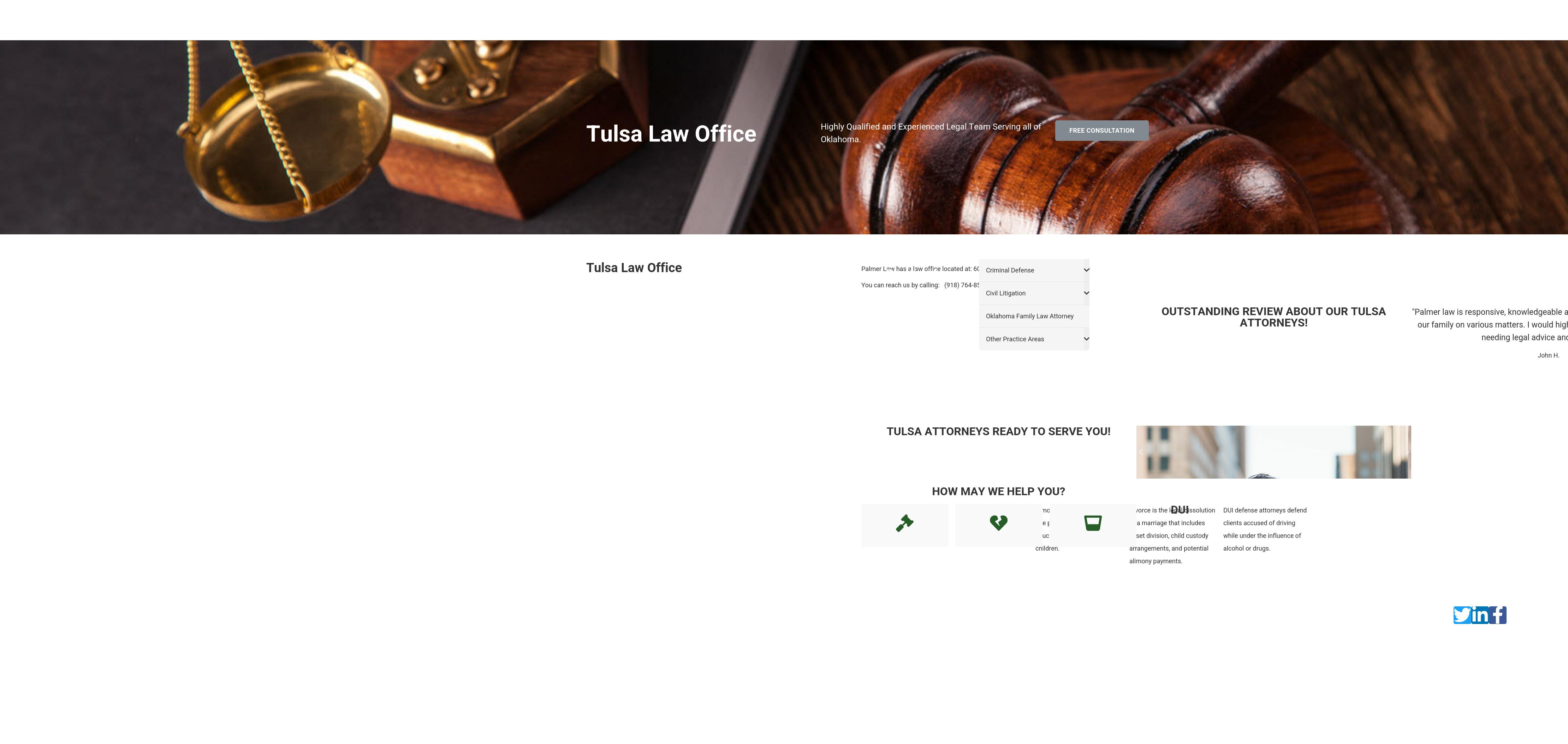 Palmer Law, PLC - Tulsa OK Lawyers