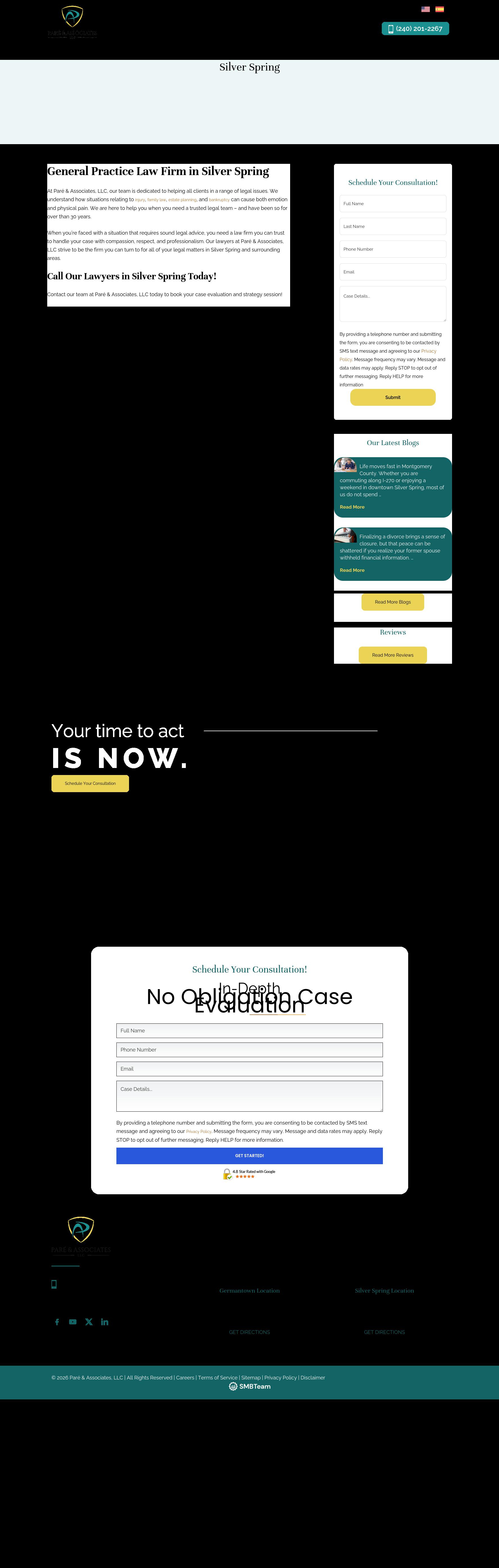 Paré & Associates, LLC - Silver Spring MD Lawyers