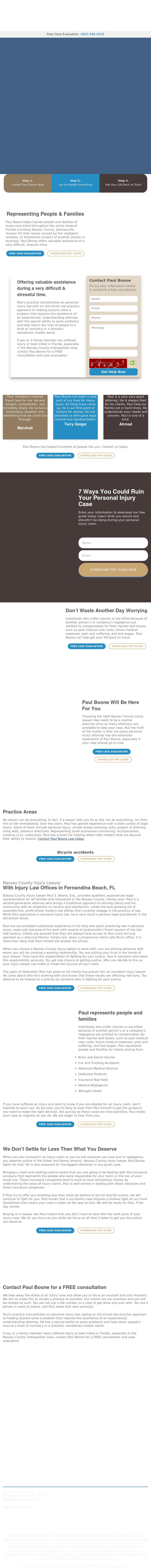 Paul Boone Law - Fernandina Beach FL Lawyers