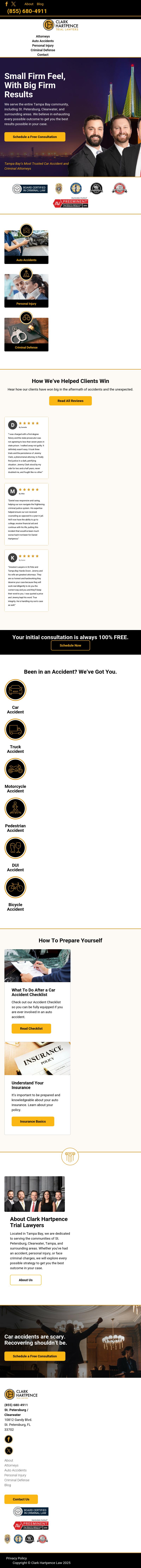 Pearlman & Clark Trial Attorneys - Saint Petersburg FL Lawyers