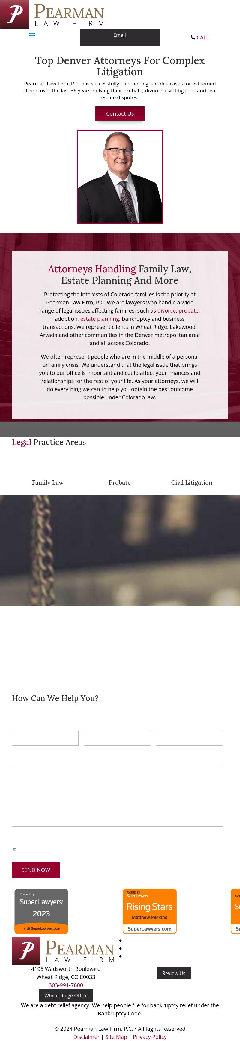 Pearman Law Firm, P.C. - Wheat Ridge CO Lawyers