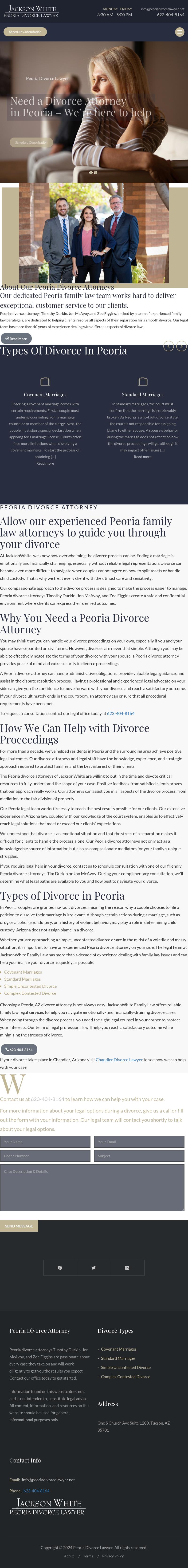 Peoria Divorce Lawyer - Peoria AZ Lawyers