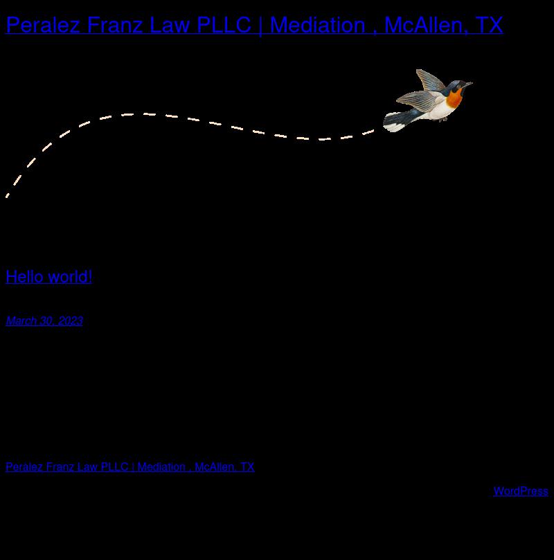 PERALEZ FRANZ LLP - McAllen TX Lawyers