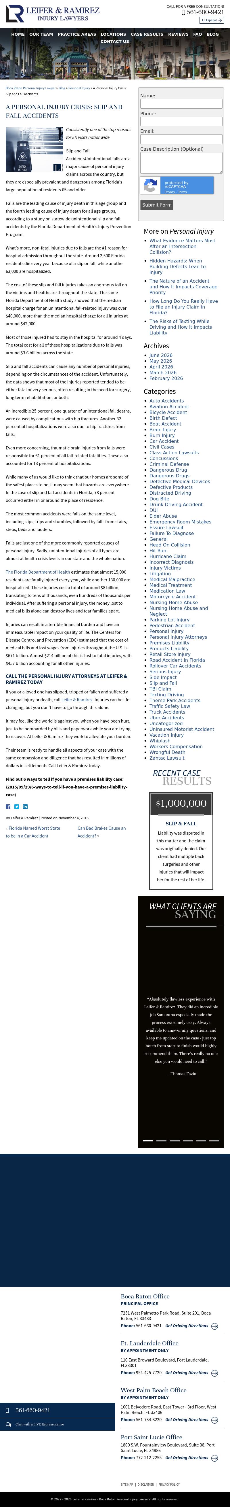 Leifer Law Firm - Boca Raton FL Lawyers