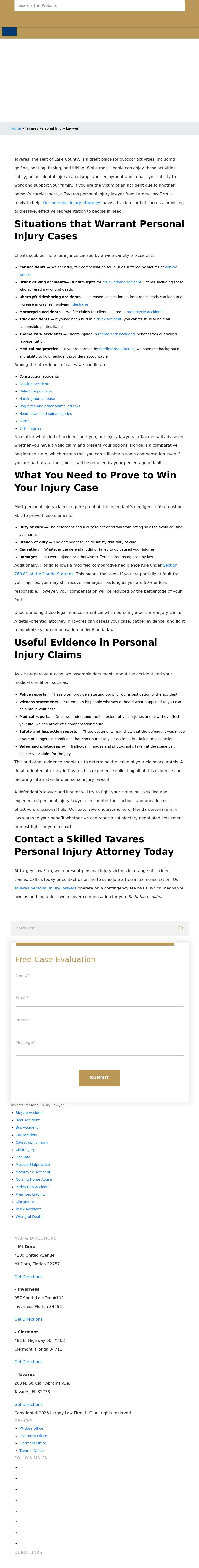 Largey Law - Tavares FL Lawyers