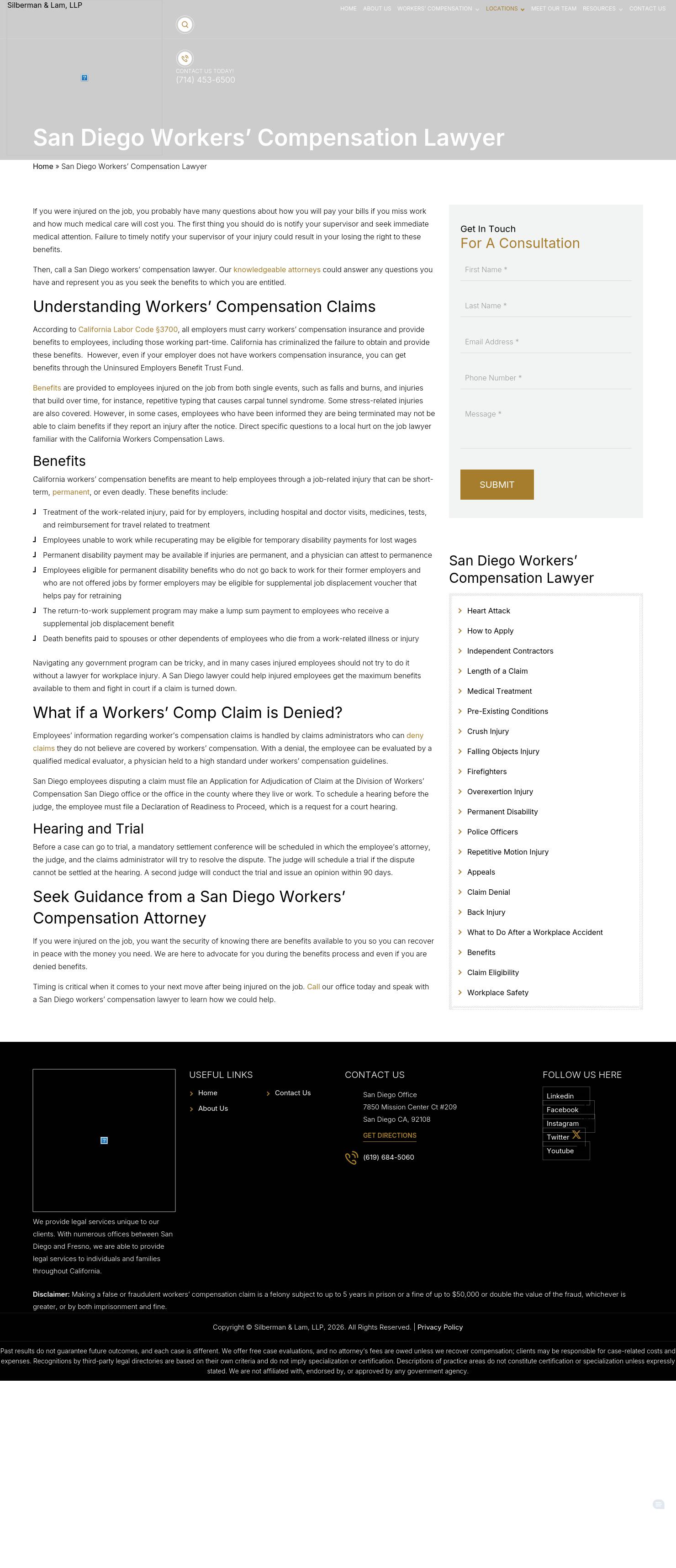 Silberman & Lam LLP - San Diego CA Lawyers