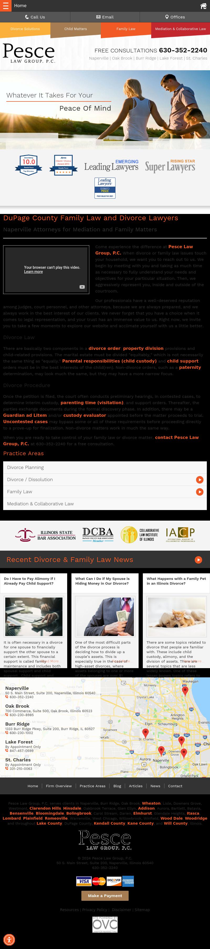 Pesce Law Group, P.C. - Burr Ridge IL Lawyers