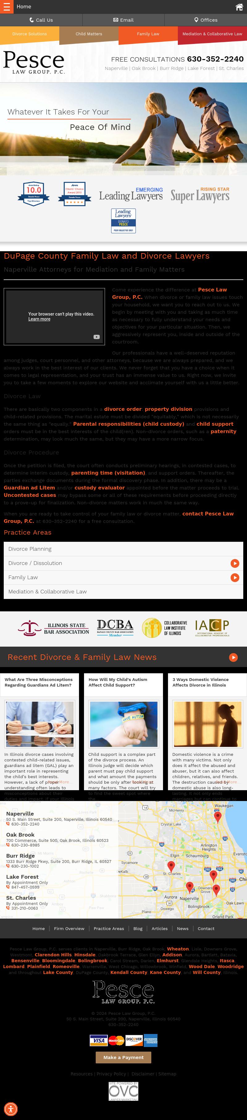 Pesce Law Group, P.C. - Oak Brook IL Lawyers