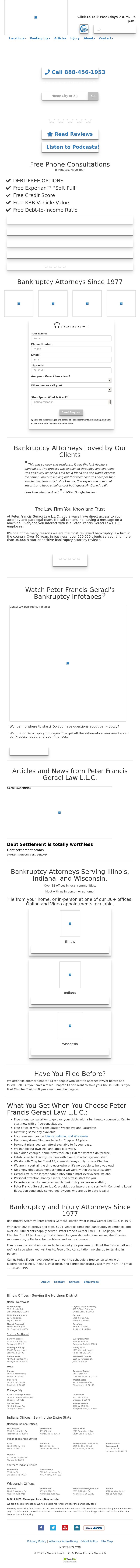 Peter Francis Geraci Law - Chicago IL Lawyers