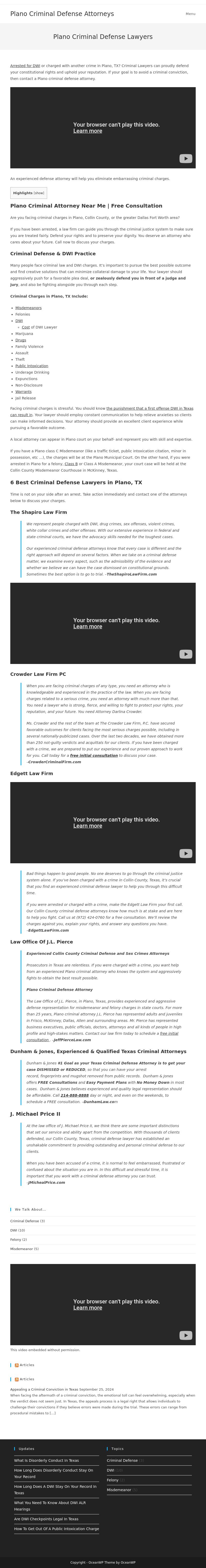 Peveto Law - Plano TX Lawyers