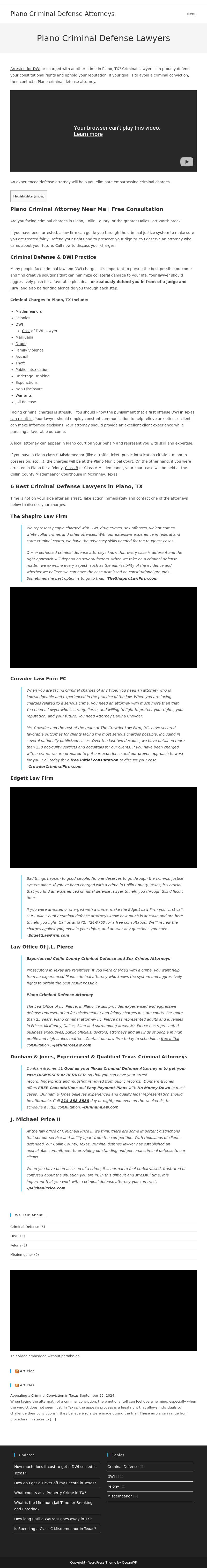 Peveto Law - Plano TX Lawyers