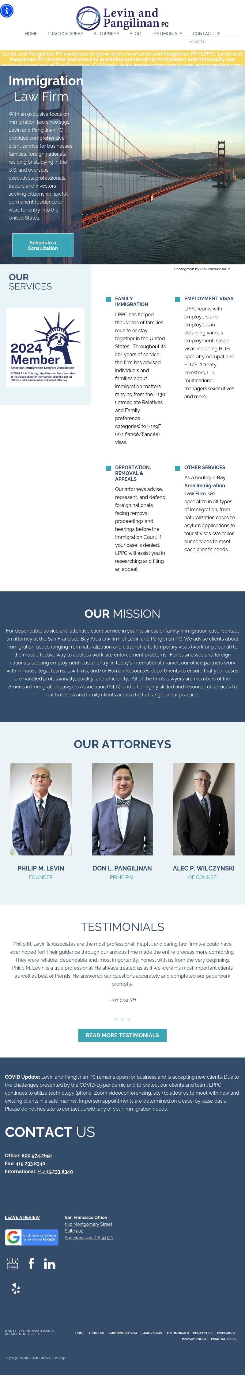 Philip Levin & Associates - San Francisco CA Lawyers