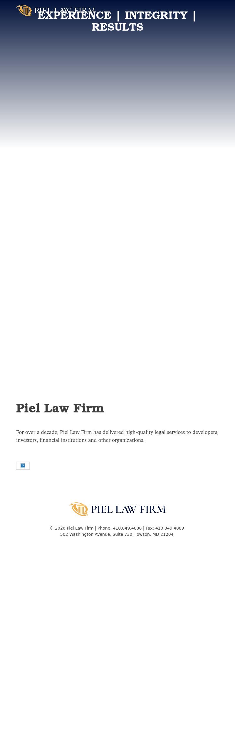 Piel Law Firm - Towson MD Lawyers