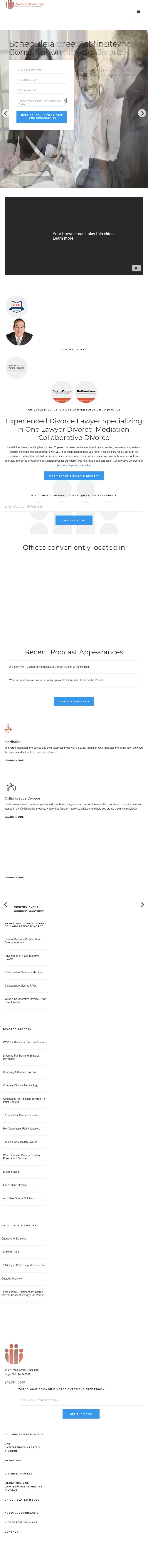 Pitler Family Law & Mediation, P.C. - Royal Oak MI Lawyers
