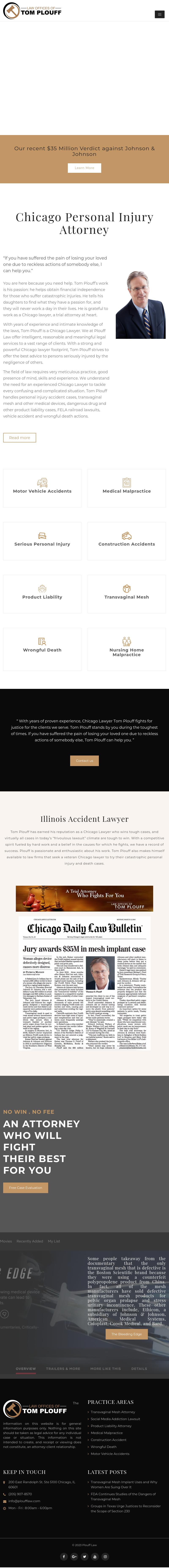 Plouff Law - Chicago IL Lawyers