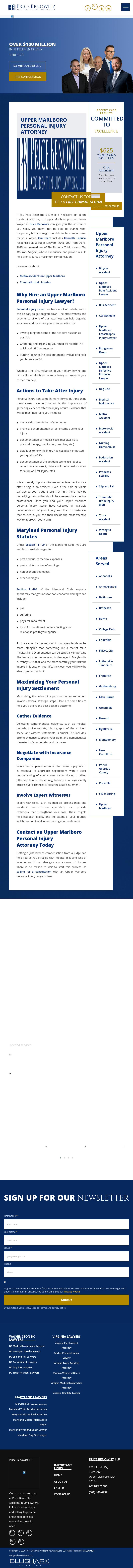 Price Benowitz Accident Injury Lawyers, LLP - Upper Marlboro MD Lawyers