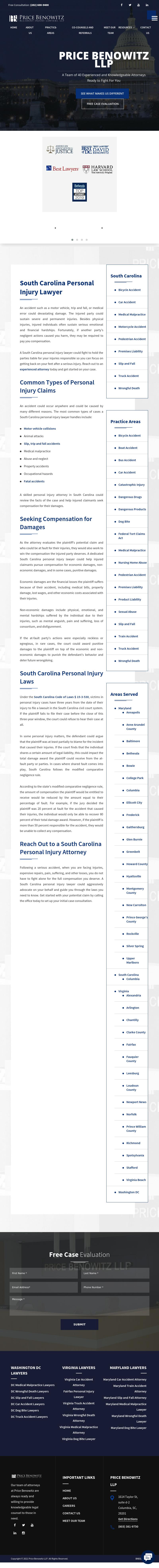 Price Benowitz LLP - Columbia SC Lawyers
