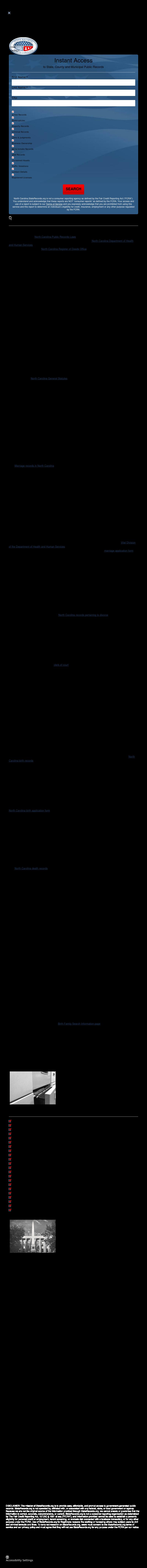 Public Records North Carolina  - Charlotte NC Lawyers