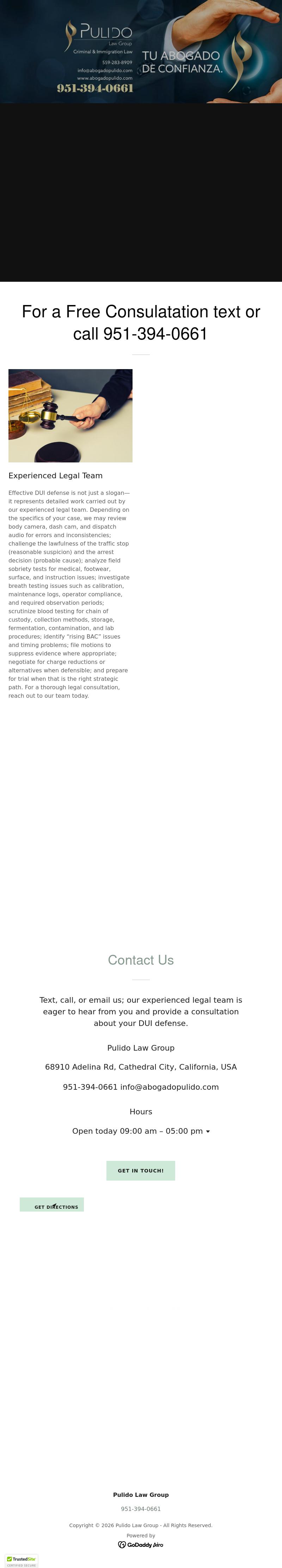 Pulido Law Group - Fresno CA Lawyers