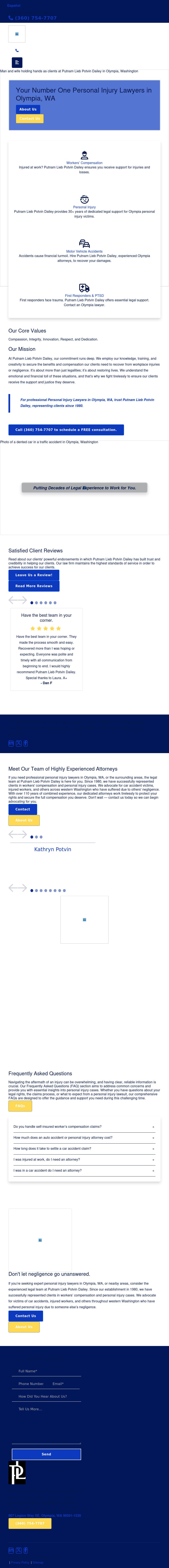 Putnam Lieb Potvin Dailey - Olympia WA Lawyers