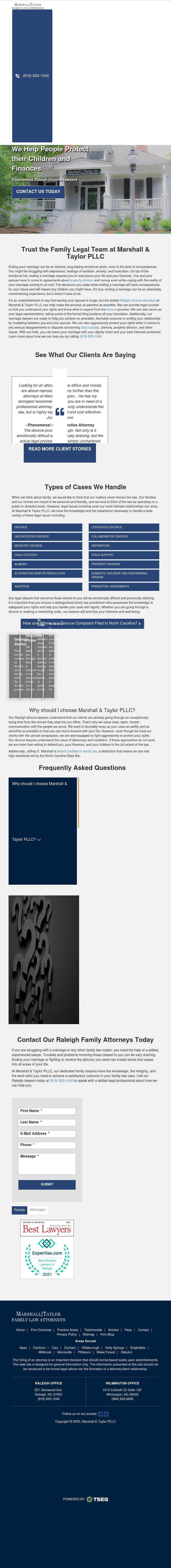 Marshall & Taylor PLLC - Raleigh NC Lawyers