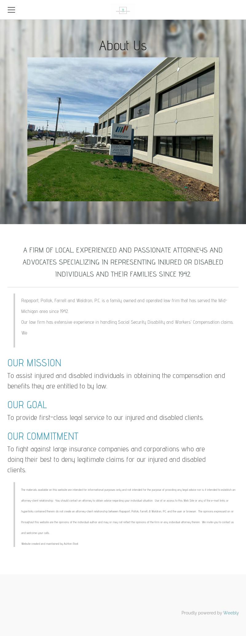 Rapaport Pollok Farrell & Waldron PC - Lansing MI Lawyers