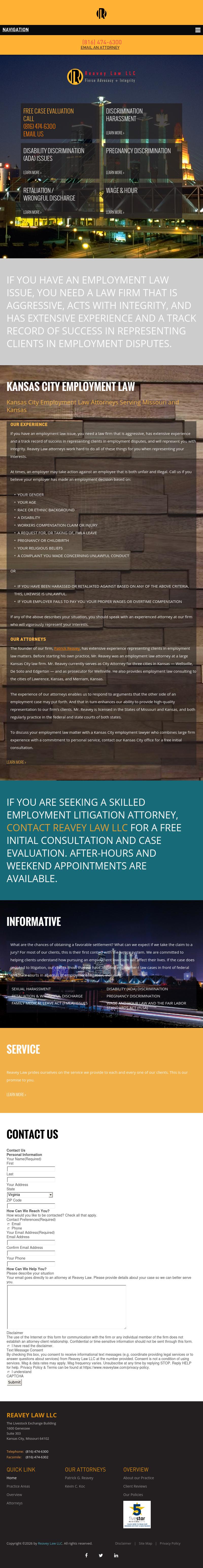 Reavey Law - Kansas City MO Lawyers