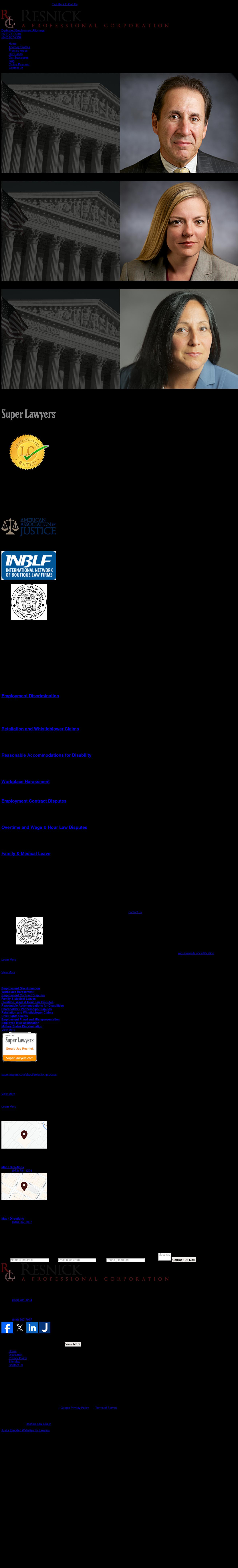 Resnick Law Group, P.C. - Roseland NJ Lawyers