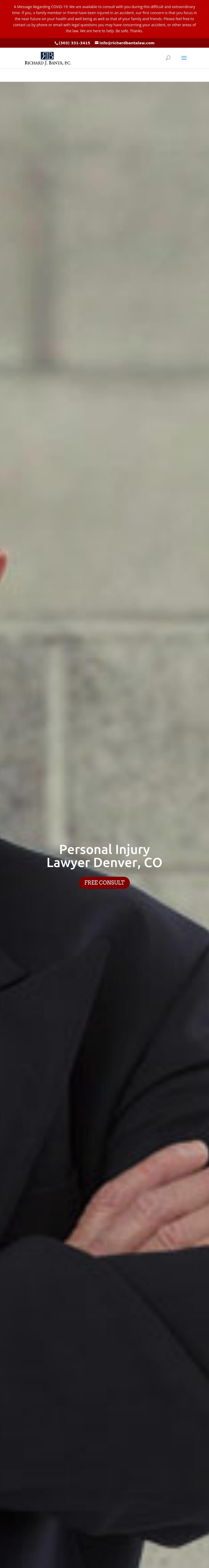 Richard J. Banta, P.C. - Denver CO Lawyers