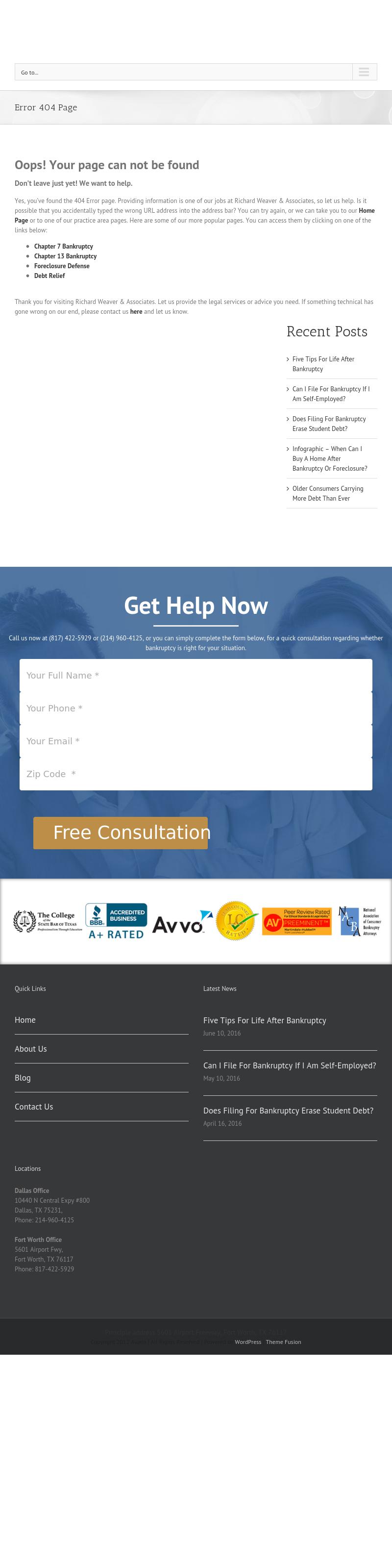 Richard Weaver & Associates - Fort Worth TX Lawyers