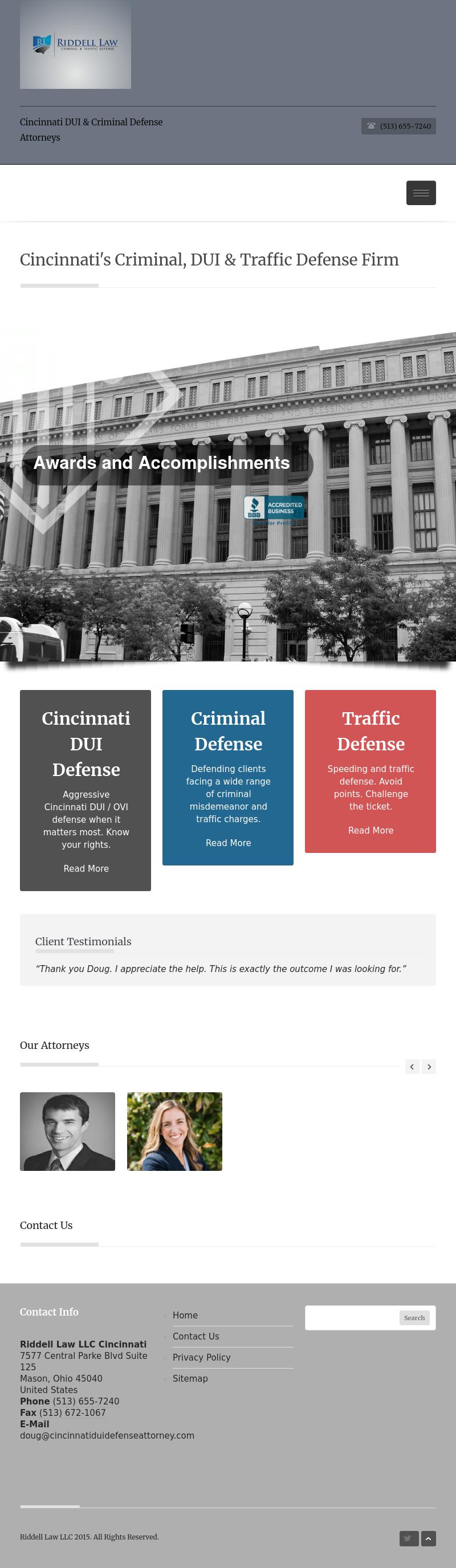 Riddell Law LLC - Mason OH Lawyers