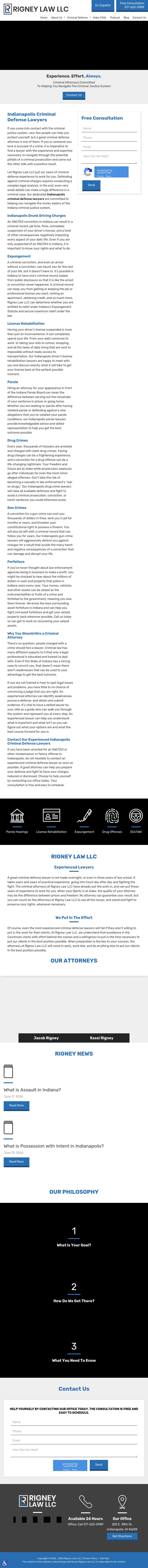 Rigney Law LLC - Indianapolis IN Lawyers