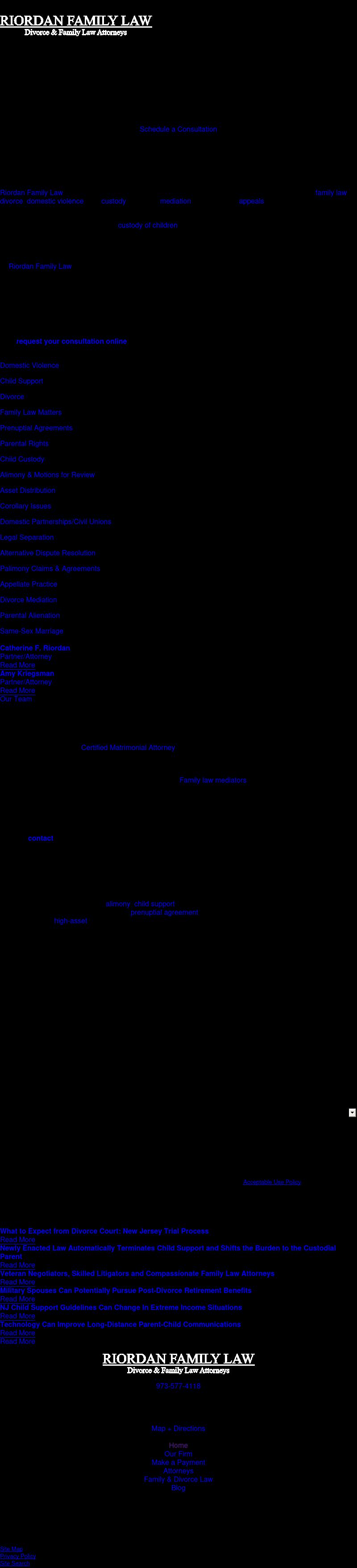 Riordan Family Law - Denville NJ Lawyers