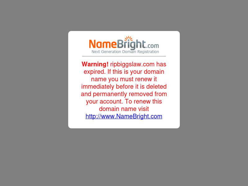 Rip Biggs Attorney at Law - Chattanooga TN Lawyers