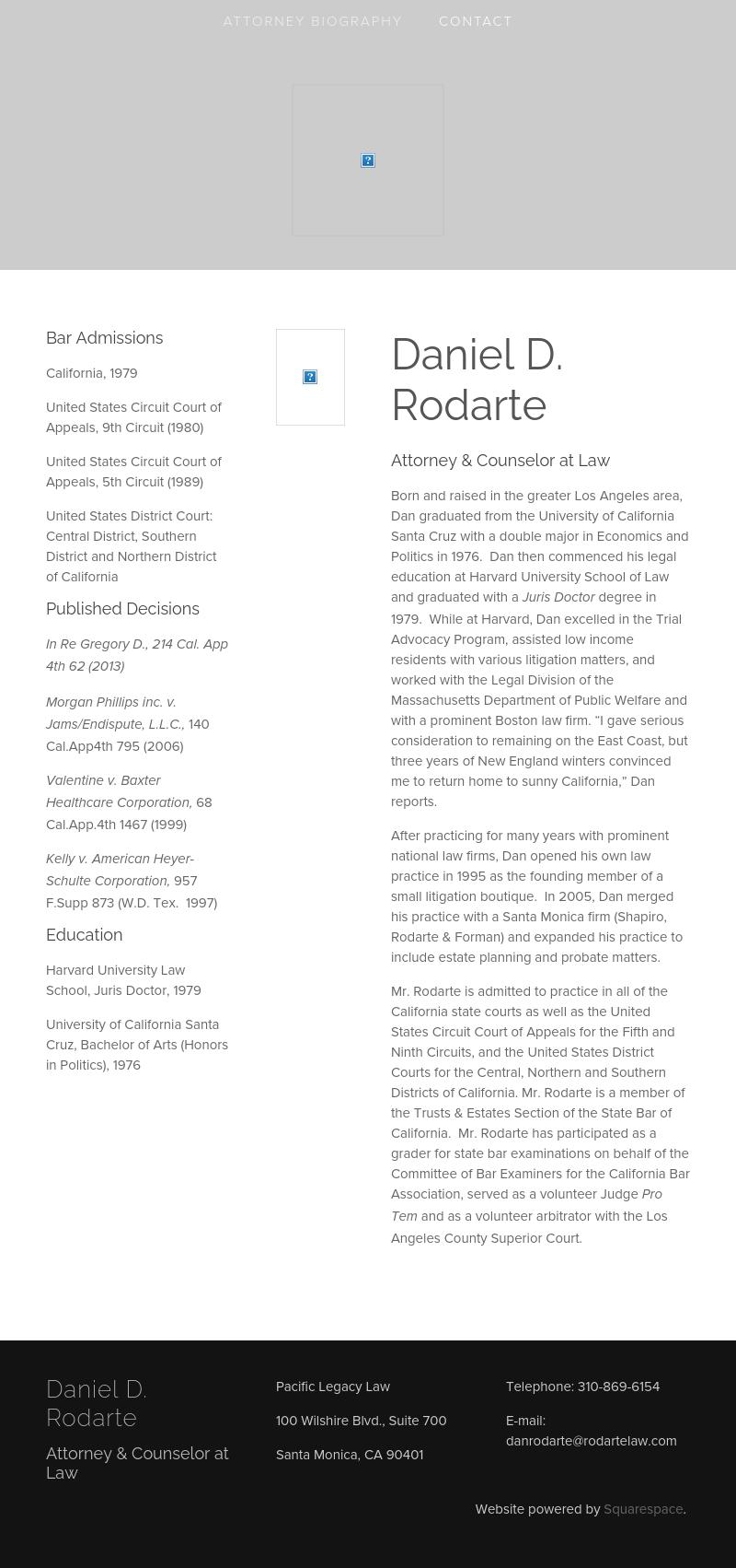 Rodarte Law Offices - Los Angeles CA Lawyers