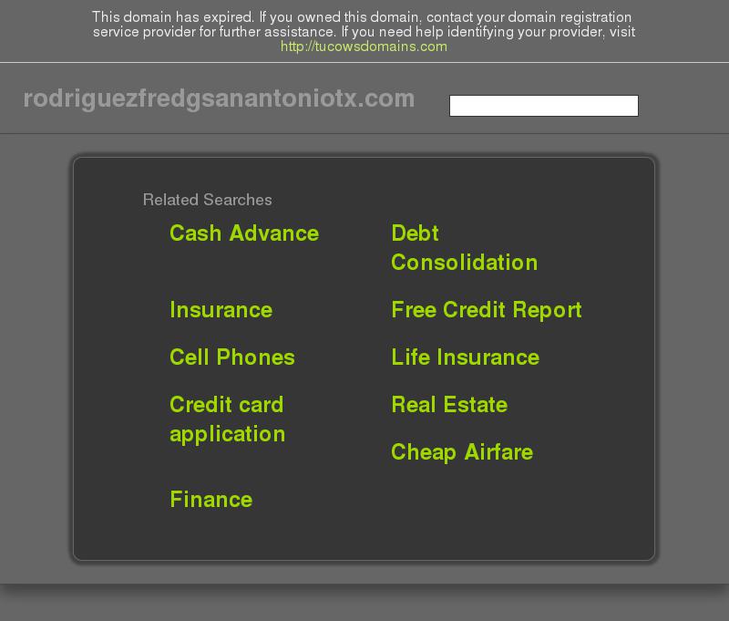 Rodriguez Fred G. - San Antonio TX Lawyers