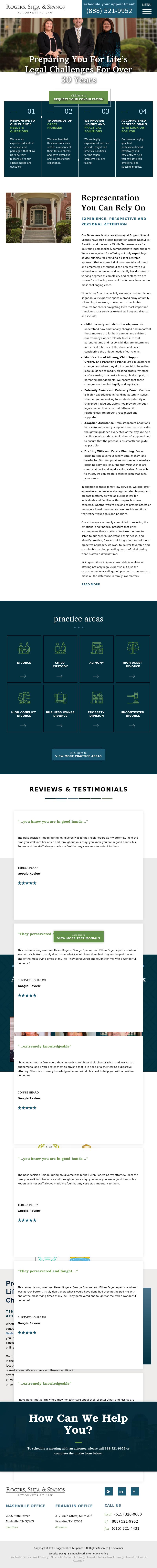 Rogers, Shea & Spanos - Nashville TN Lawyers