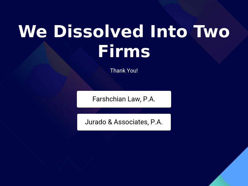 Jurado & Farshchian, P.L. - Miami FL Lawyers
