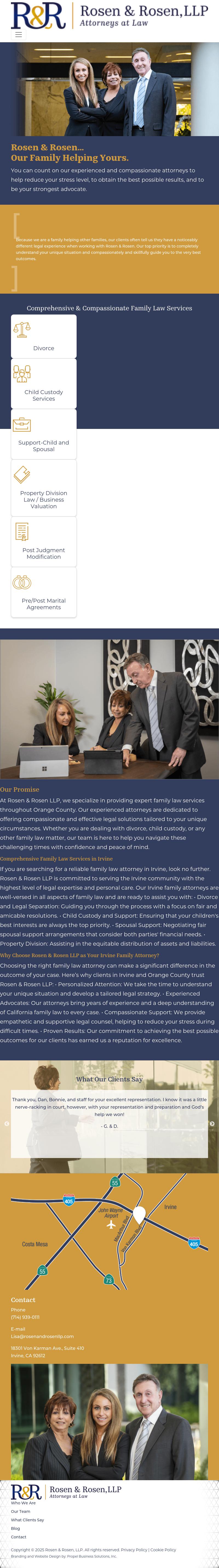 Rosen & Rosen, LLP - Orange CA Lawyers