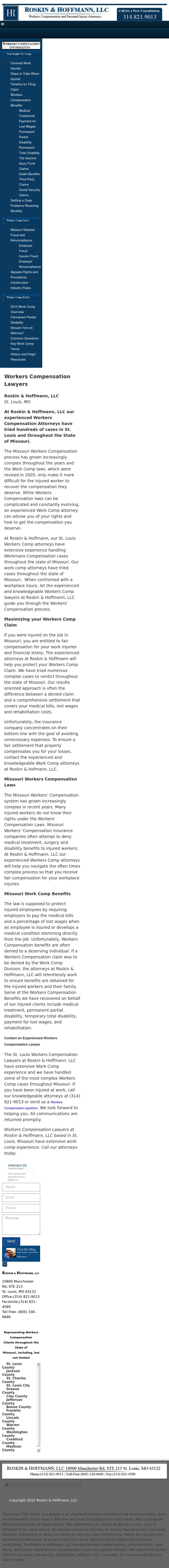 Roskin & Hoffmann, LLC - St. Louis MO Lawyers