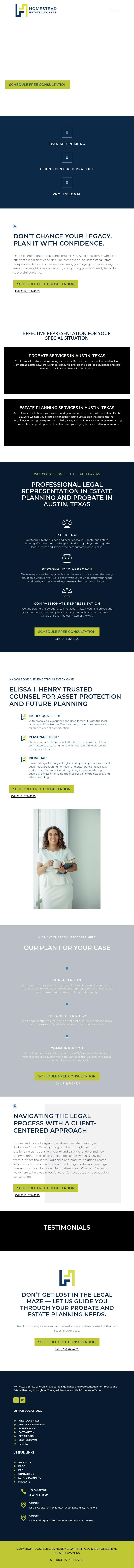 Elisa I. Henry Law Firm, PLLC - Round Rock TX Lawyers