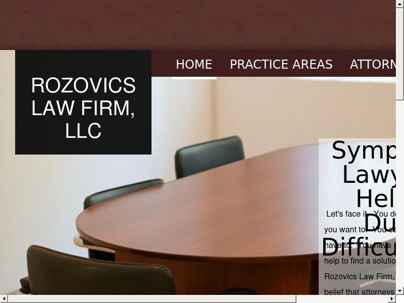 Rozovics Law Firm LLC - Crystal Lake IL Lawyers